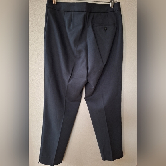 Eileen Fisher Womens Casual Ankle Zip/Button Trouser Pants. Black/Gray Size 8 - Picture 8 of 8